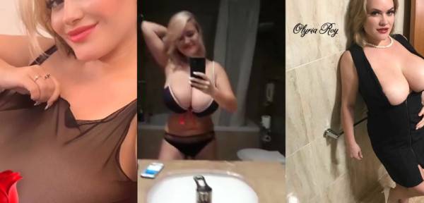 Olyria Roy Showing Huge Tits OnlyFans Insta Leaked Videos